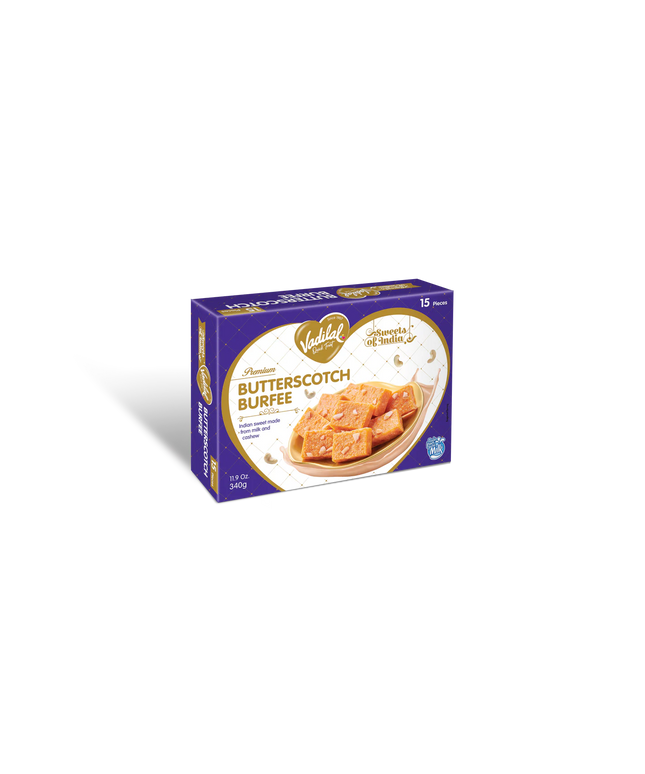 Vadilal Butterscotch Burfee 350g