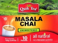 Quik Tea Masala No Sugar 160gm
