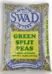 Swad Green Split Peas 4lb