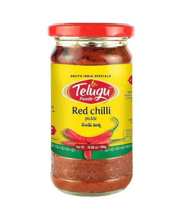 Telugu Red Chilli Pickle 10.5oz
