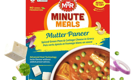 MTR Minute Meals Mutter Paneer 300g