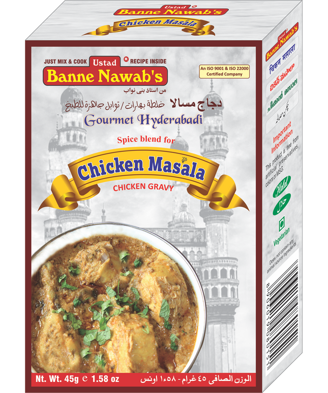 Banne Nawabs Chicken Masala 45g