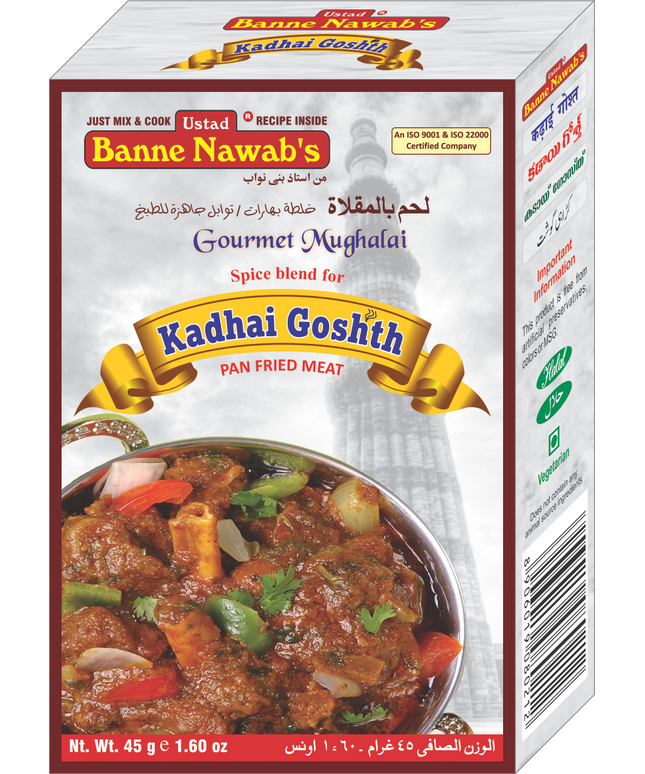 Banne Nawabs Kadhai Gosht Masala 45g