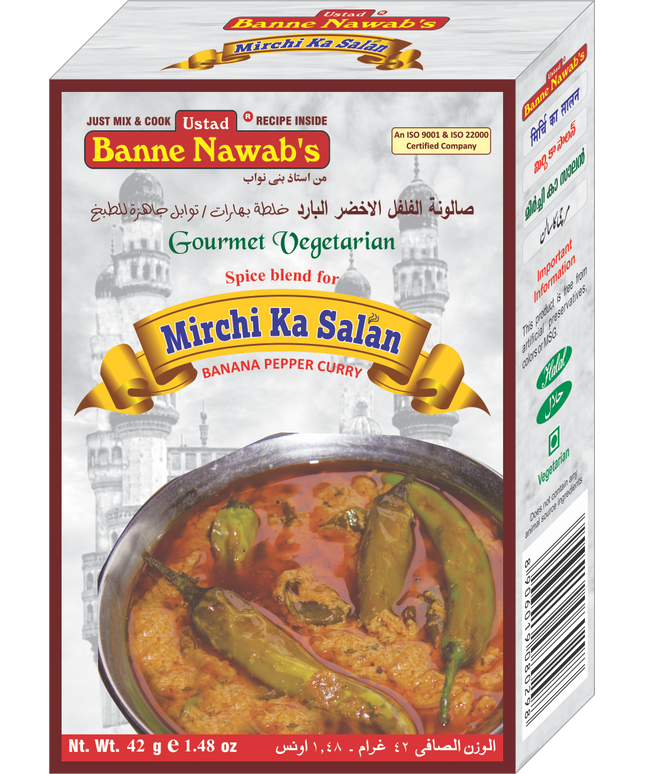 Banne Nawabs Mirchi Ka Salan Masala 42g