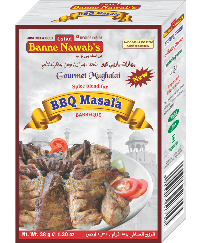 Banne Nawabs BBQ Masala 38g