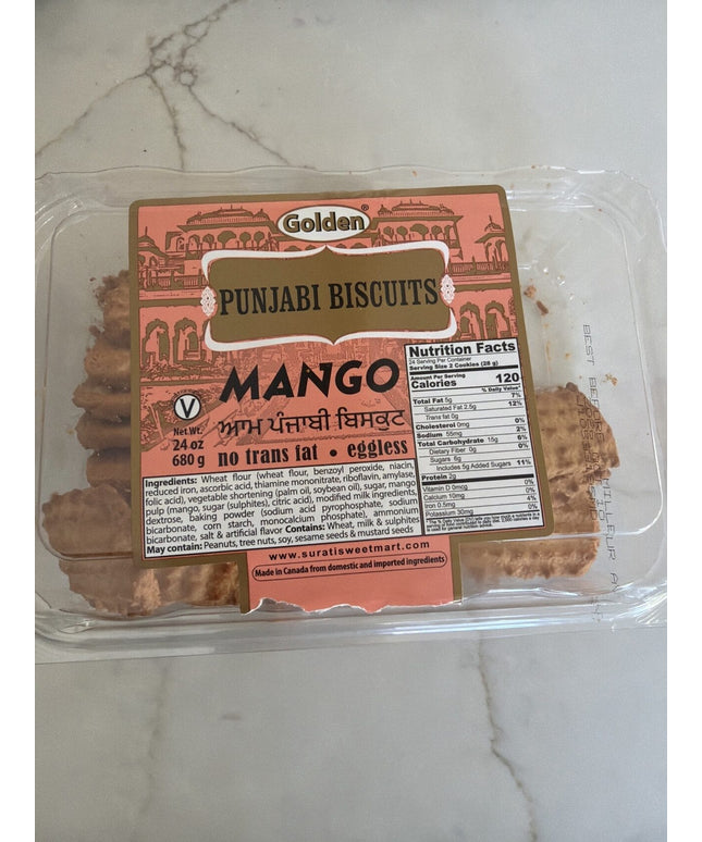 Punjabi Biscuits Mango 24oz