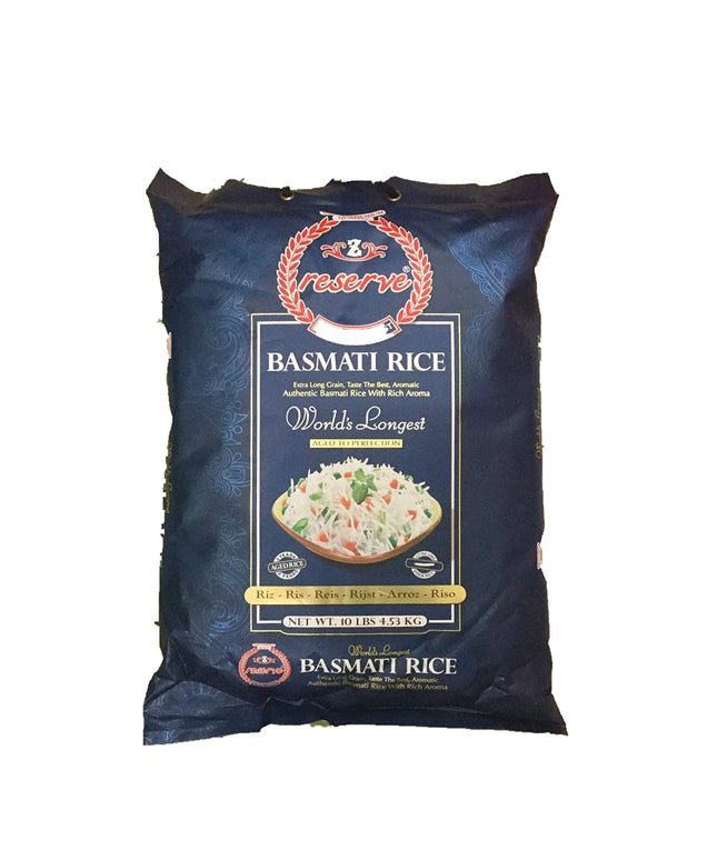 Zafrani Reserve Basmati Rice 10lb