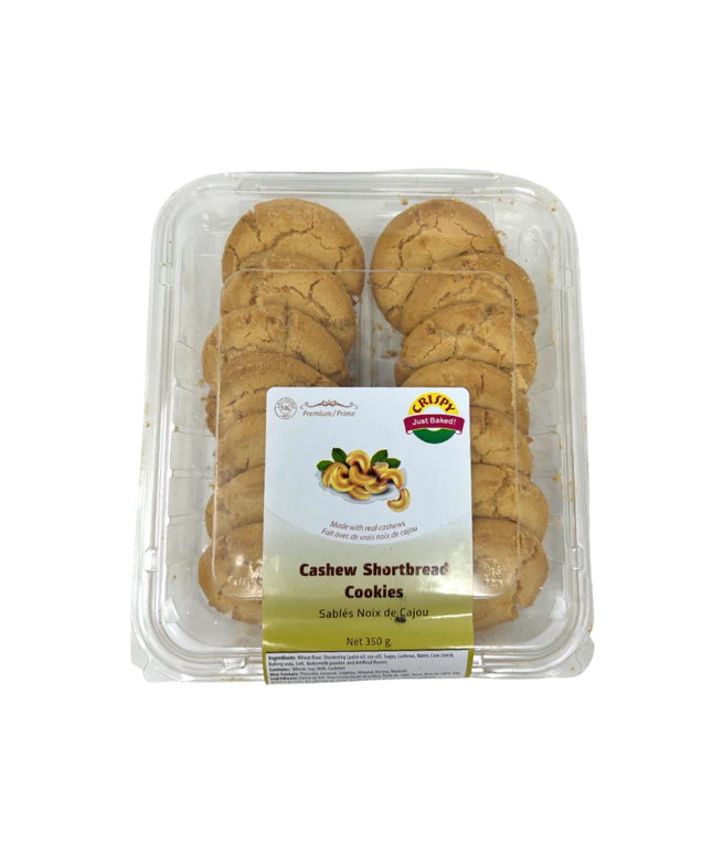 Crispy Cashew Shortbread Cookies 12oz