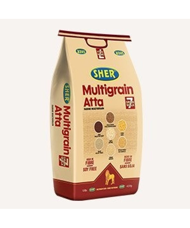 Sher Multigrain Atta 10lb