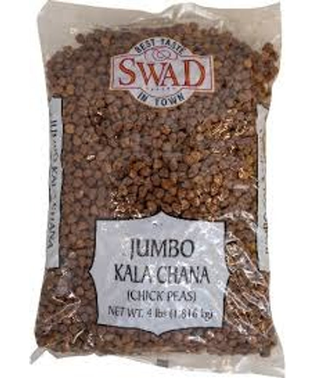 Swad Indian Jumbo Kala Chana 4lb