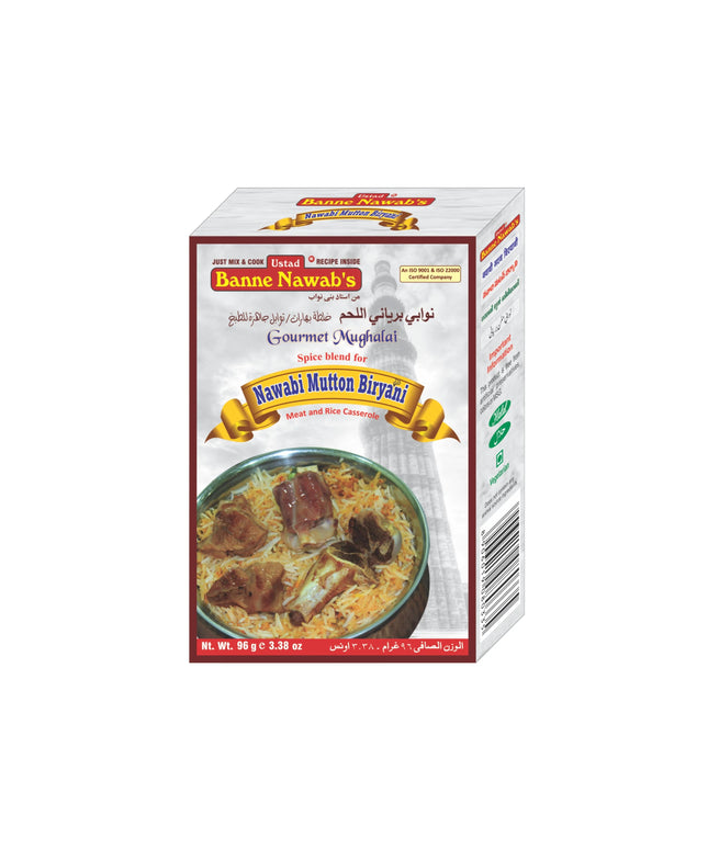 Banne Nawabs Nawabi Mutton Biryani Masala 96g