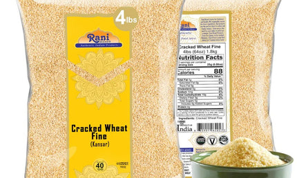 Premium Quality Cracked Wheat Fine 4lb