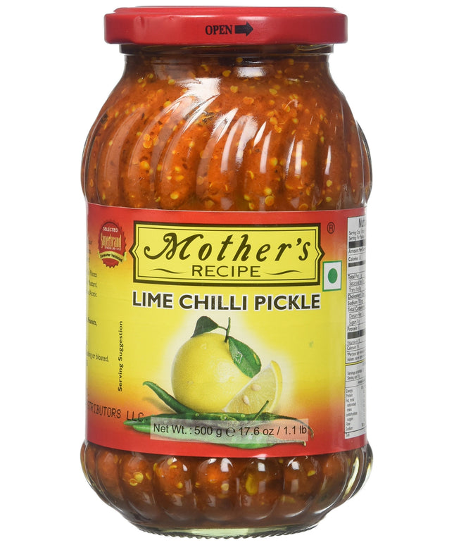 Mother's Recipe Lime Chilli Pickle 17.6oz