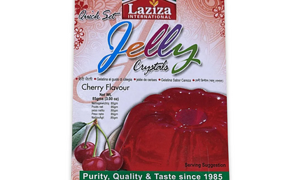 Laziza Jelly Crystals Cherry 3oz
