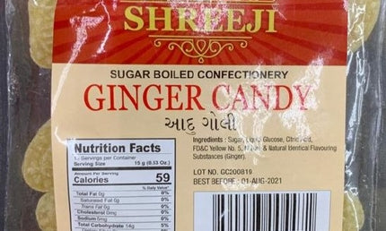 Shreeji Ginger Candy 200g