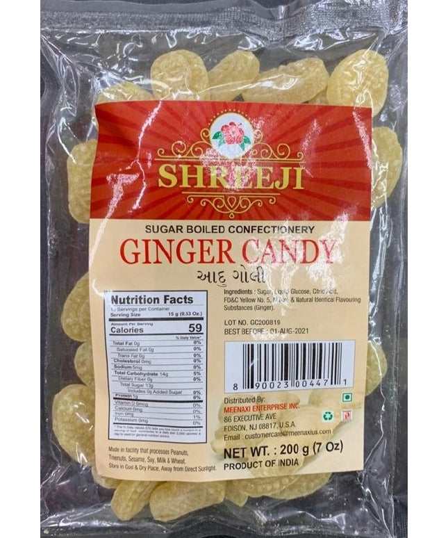 Shreeji Ginger Candy 200g