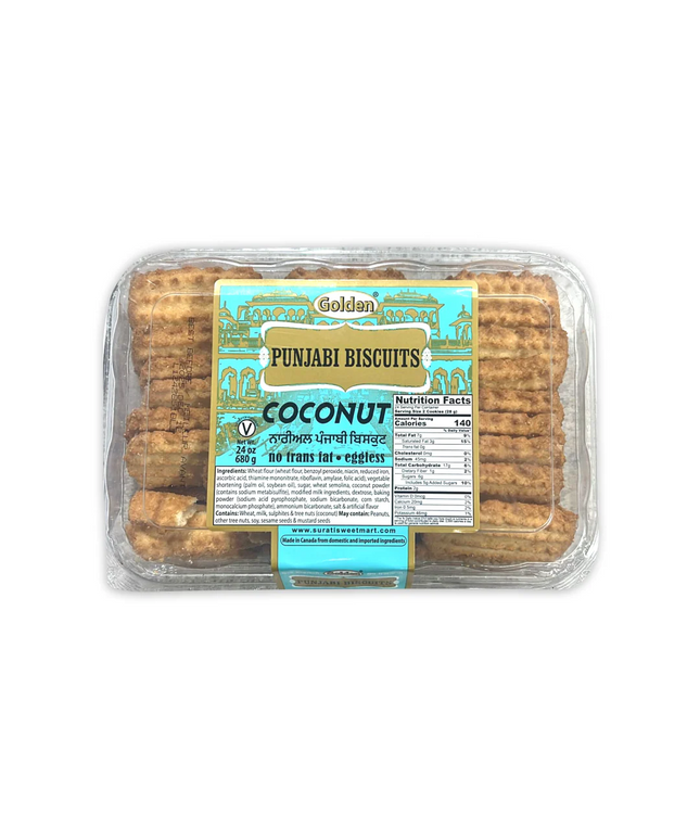Punjabi Biscuits Coconut 24oz