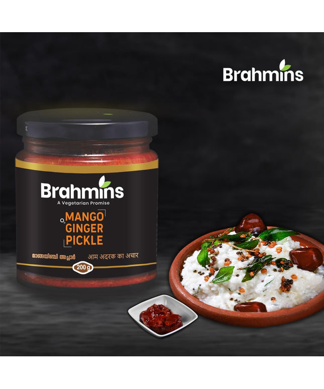 Brahmins Mango Ginger Pickle 14oz