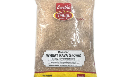 Swetha Telugu Roasted Upma Rava Bombai Rava 2lb