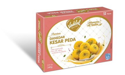 Vadilal Danedar Kesar Peda 340g