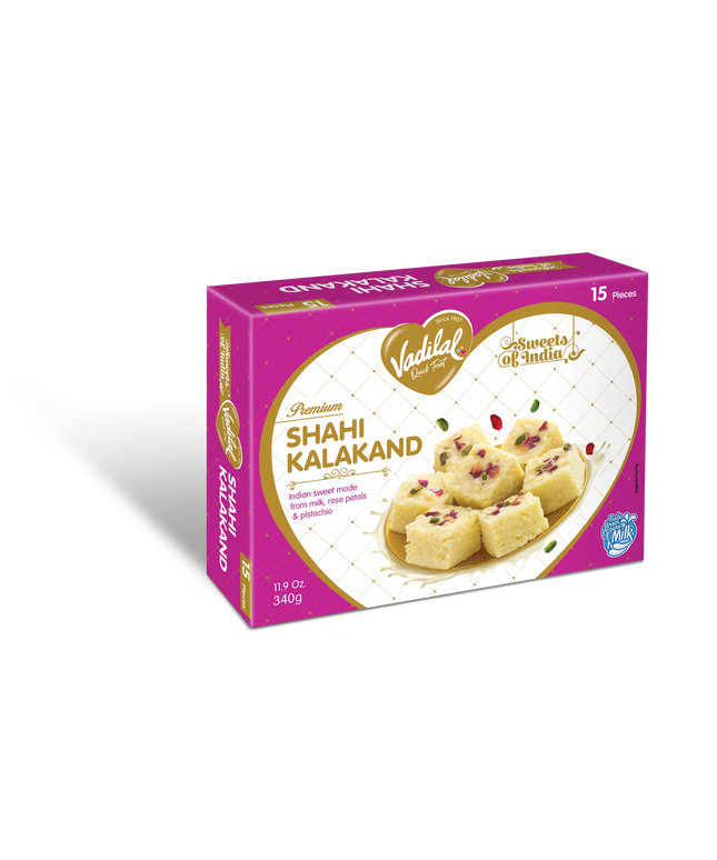 Vadilal Shahi Kalakand 15pc 340g