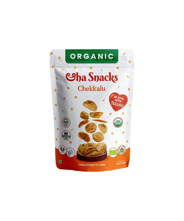 Eha Snacks Organic Chetti Chekkalu 6oz