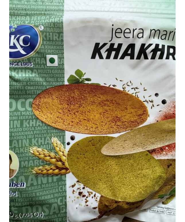 L&C Jeera Mari Khakhra 7oz
