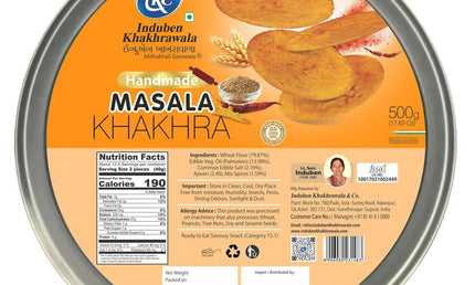 L&C Masala Khakhra 17.6oz