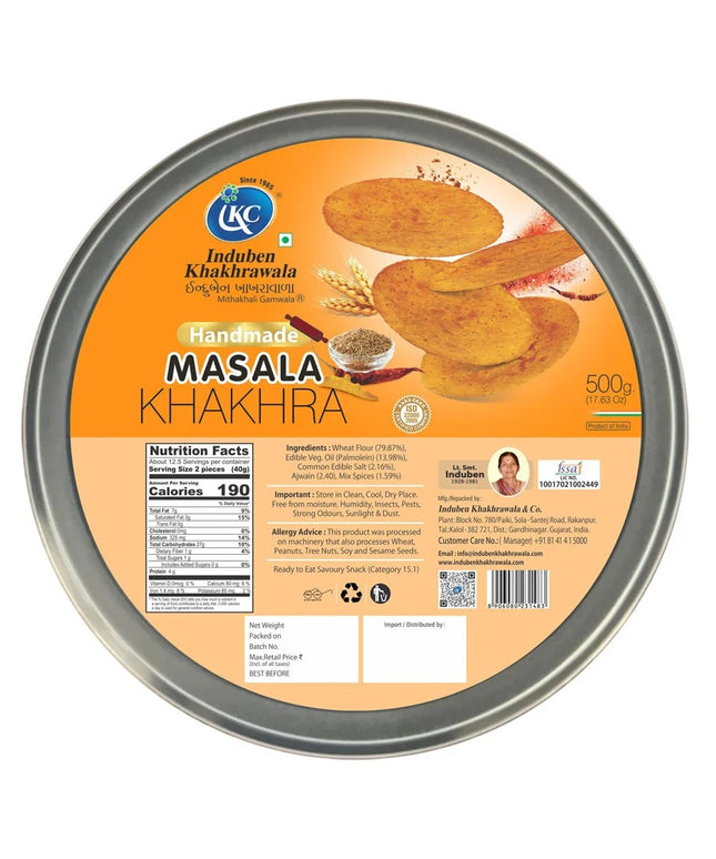 L&C Masala Khakhra 17.6oz