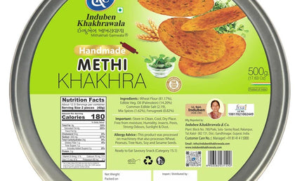 L&C Methi Khakhra 17.2oz