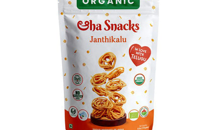 Eha Snacks Organic Janthikalu 6oz