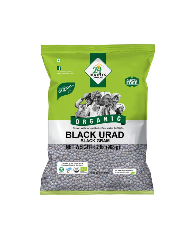 24 Mantra Organic Urad Black Whole 32oz
