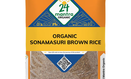 24 Mantra Organic Sonamasuri Brown Rice 64oz