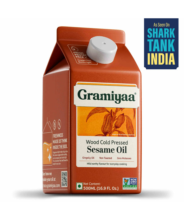 Gramiyaa Wood Cold Pressed Sesame Oil 500ml
