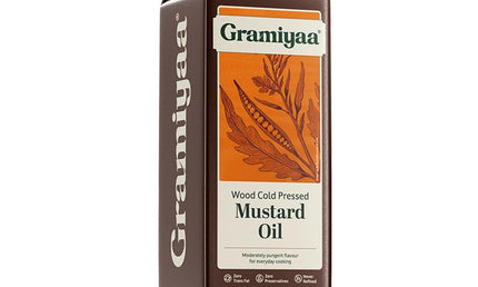 Gramiyaa Wood Cold Pressed Groundnut Oil 1L
