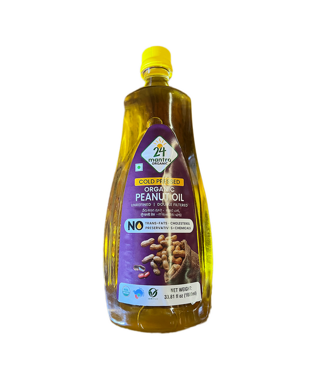 24 Mantra Organic Peanut Oil 1L