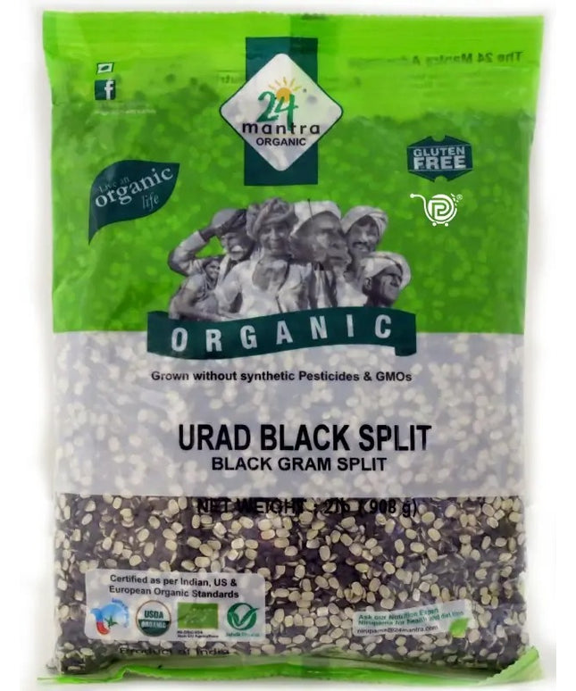 24 Mantra Organic Urad Black Split 32oz