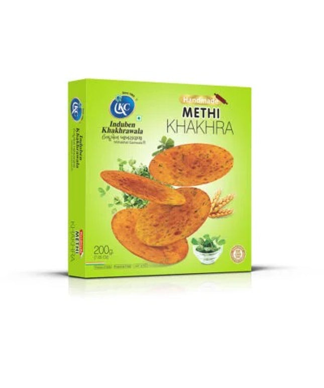 L&C Handmade Methi Khakhra 7oz