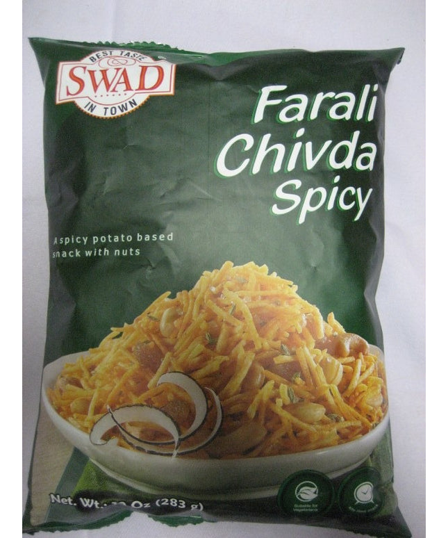 Swad Farali Chivda Spicy 10oz