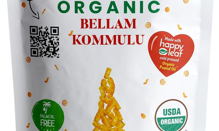 Eha Snacks Organic Bellam Kommulu 5oz