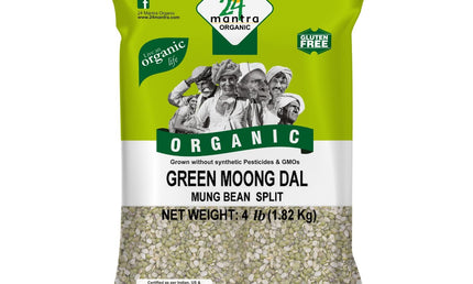 24 Mantra Organic Moong Split 64oz