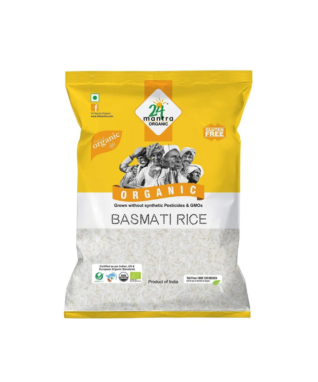 24 Mantra Organic Basmati Rice 160oz