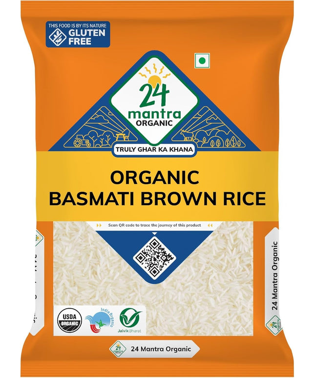 24 Mantra Organic Basmati Brown Rice 35oz