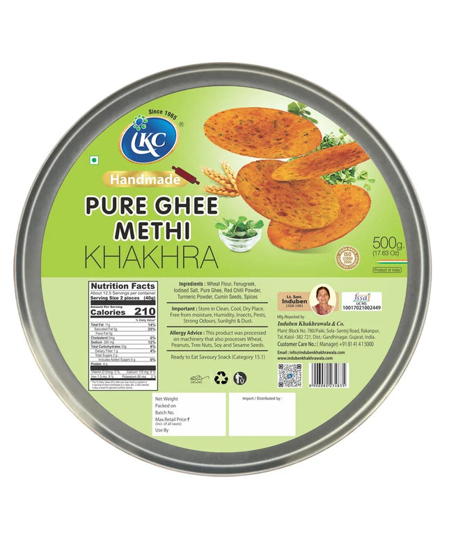 L&C Handmade Masala Khakhra 17.6oz