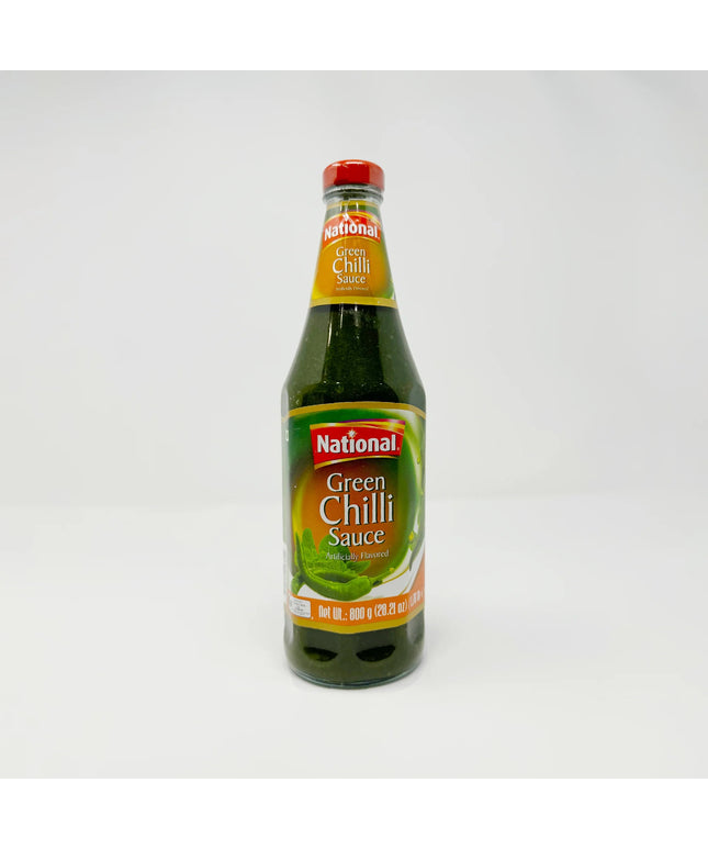 National Green Chilli Sauce 28oz