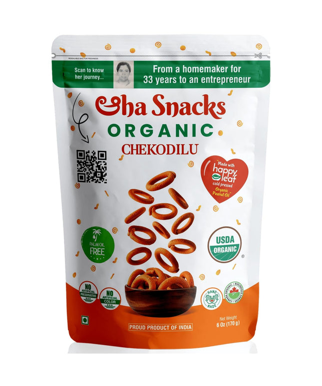Eha Snacks Organic Chekodilu 6oz