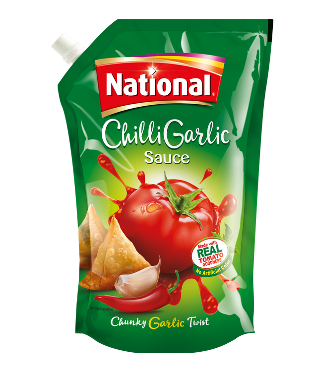 National Chilli Garlic Sauce 28oz