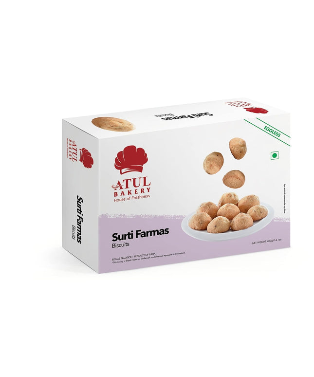 Atul Bakery Surti Biscuits 14oz