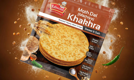 Jabsons Moth Dal Khakhra 6.3oz