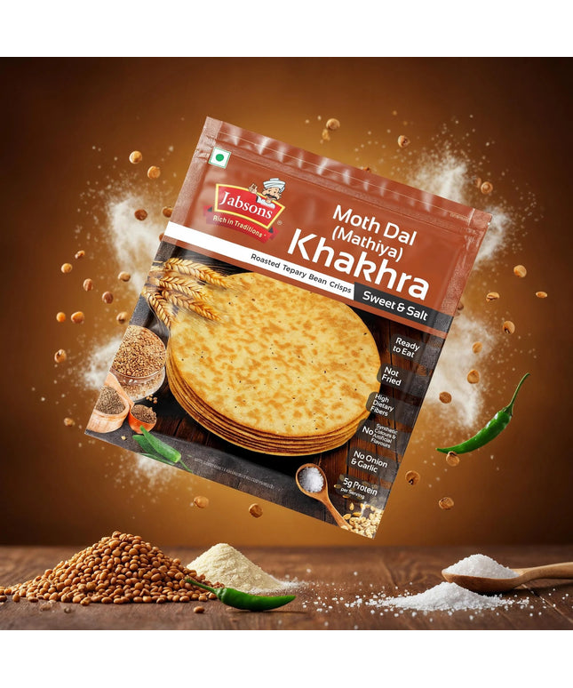 Jabsons Moth Dal Khakhra 6.3oz